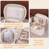 trousse de toilette 350g Waterproof Stainproof Portable Compartmentalised Detachable Portable Large capacity sac à cosmétiques