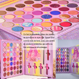 Palette de fard 46 couleurs maquillage ice candy sydney ombre à paupières set highlight pearl matte spice lasting fard a paupiere
