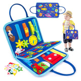 Jeux Montessori 35x22cm Planche Montessori Jouet sensoriel pour l'apprentissage de la motricité fine jouet éducatif préscolaire