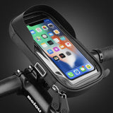 Support de téléphone portable à écran tactile moto vélo électrique support étanche carte sac support de téléphone portable