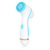 Brosse faciale 3W  IPX6 etanche usb 4 niveau de réglage 2 mode tourner brosse nettoyante visage electrique avec 3 têtes brosses