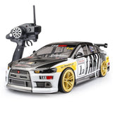 Voiture télécommandée 2.4GHz 4WD RC voiture l'échelle réaliste voiture de course à dérive 70kmh jouet automobile modèle de dérive