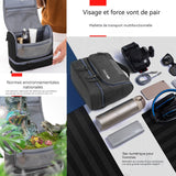 Trousse de toilette 600D toile oxford 13x21x25cm noir suspendu trousse de maquillage étanche sac de voyage organisateur pratique