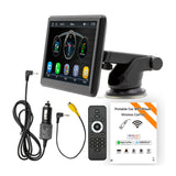 Navigateur de voiture Bluetooth 7 pouces Navigateur HD sans fil Bluetooth pratique Navigation vocale Navigateur à écran tactile