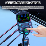 Autoradio bluetooth 5.3 récepteur d'autoradio autoradio mains libres convient aux véhicules courants 12v-24v sur le marché max 32GB