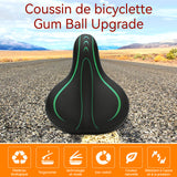Selle de vélo 700g Cuir PU respirant absorbant les chocs Respectueux l'environnement résistant l'abrasion et 'humidité siège de vélo