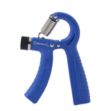 Hand grip basic grip strength grip 5-60 kg renforçateur de bras design ergonomique poignée confortable antidérapante TPR Bleu