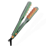 Lisseur cheveux 30x4,2x4,8cm fer à repasser plat en maïs clipper curling wand huile essentielle chaleur rapide rouleaux chauffants