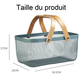 Panier de pique-nique 36,5x24x17cm panier de pique nique panier de plage sac de plage panier pique nique corbeille a fruits