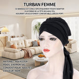 Hijab femme bonnet musulmane turban chapeaux elastique wrap hijab cap pour chimio yoga maquillage chapeaux bonnet nuit bonnet chimio