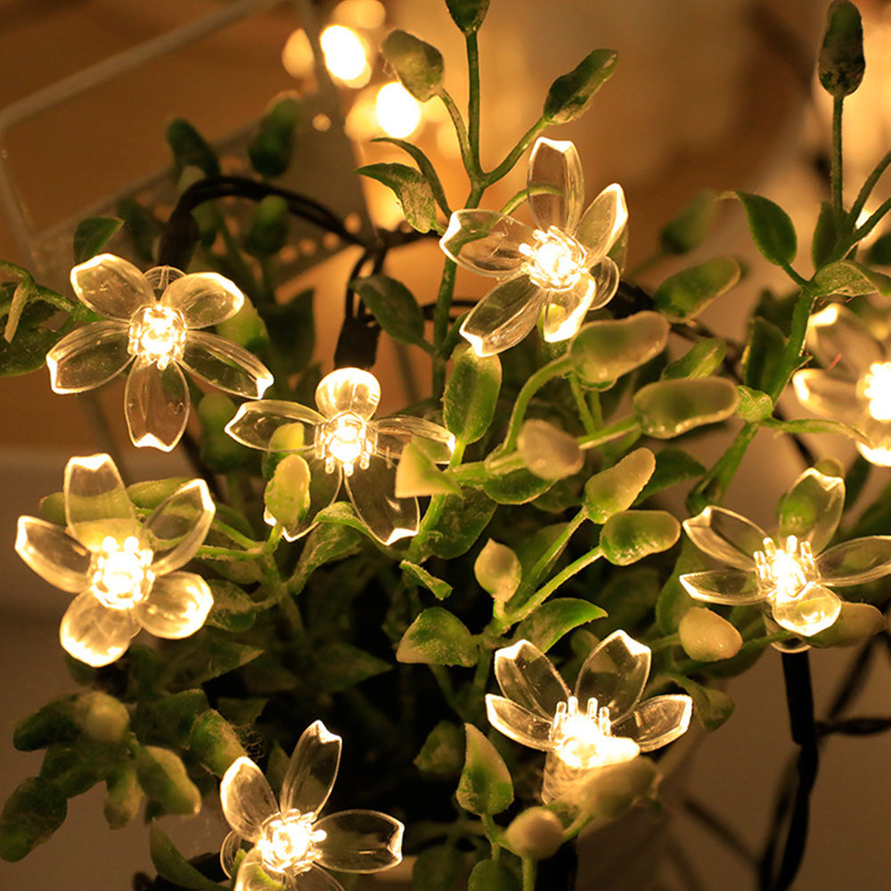 guirlande lumineuse à led 7m 50 lumières Guirlande lumineuse fleurs de –