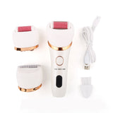 Épilateur multifonctionnel  Épilateur pour femmes  Trois en un  Épilation  Aiguisage des pieds  Massage du visage  électrique