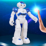 Robot intelligent télécommandé pour enfants Détection de gestes mode de programmation Télécommande infrarouge chante et danse