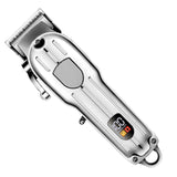 Tondeuse a cheveux 800mAh afichage numerique netoyeur corps entier afichage numerique silencieux outils electriques sans fil rasoir