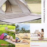 Matelas gonflable 190x157x3cm étanche matelas de camping autogonflant tapis de camping gonflable pour tent matelas autogonflant