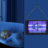 Maison extérieure anti-moustique piège à mouches lampe à moustiques tueur de moustiques d'intérieur artefact led choc électrique