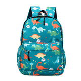 Sac à dos scolaire 33x23x10cm animal dinosaure cartable cartoon sac à dos de voyage sac à dos de voyage imperméable vert cartable