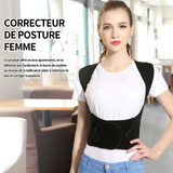 orrecteur de posture ceinture correctrice anti-bosse légère et respirante redresse dos soutien dorsal correcteur de posture femme
