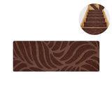 Tapis d'escalier 5 tapis gaufrés tapis d'escalier autocollants tapis d'escalier maison tapis de marche antidérapants