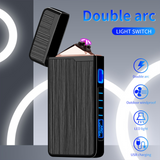 Briquet Arc Charge Briquet coupe-vent noir