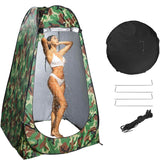 Tente de douche 120x120x190cm tente de toilett instantanée portable tente de douche pop up camouflage extérieur tentes pliantes