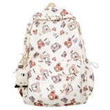 Sac à dos scolaire 33x24x12cm graffiti cute mini backpack casual schoolbag large capacity lightweight travel backpacks cartable