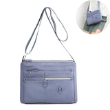 Sac à dos étanche polyvalent de grande capacité pour femmes sac en toile mode Simple une épaule sac de messager sac à dos en Nylon