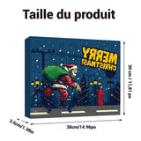Kit de survie 24 pièce 37x30x3,5cm mousqueton multifonction stylo de défense canne télescopique lampe de poche trousse de survie