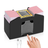 Mélangeur de cartes automatique usb mélangeur automatique de cartes mélangeur de cartes fête familiale poker blackjack carte de jeu
