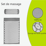 Coussin de massage d'acupuncture  Coussin de massage pour acupuncture  Massage   Détente musculaire  72cm*40cm