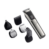 Tondeuse cheveux 6 en 1 tondeuses à cheveux multifunctions professionnel sans fil rechargeable tondeuse avec 5 peignes ecran LED