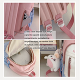 Sac à dos scolaire 32x26x13cm petit sac à dos mignon fashion clashing backpack casual travel small schoolbag supplement bag cartable