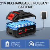 Nettoyeur haute pression sans fil 6000mAh nettoyeur haute pression portable avec 2 batteries nettoyeur haute pression sur batterie