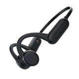 Casque conduction osseuse IPX8 noir bluetooth 5.3 étanche avec mémoire 32GB ecouteurs bluetooth sans fil casque bluetooth sans fil