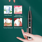 Nettoyeur de dents électrique ultrasonique intelligent, Portable, prévient les problèmes dentaires, rafraîchit l'haleine