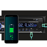 Autoradio Bluetooth double USB voiture MP3 voiture simple broche 12V Bluetooth lecteur carte U disque autoradio