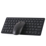 Kit clavier et souris en français  Connexion sans fil 2.4G   Durable  Réponse sensible Roues antidérapantes Support au dos