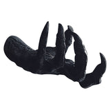 Breloque de main de sorcière d'Halloween 18 * 10 cm  Design simulé  Décoration effrayante  Convient à la décoration d'Halloween