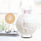 Machine d'aromathérapie créative moon moe rabbit, humidificateur d'huile essentielle, lumière d'ambiance, cadeau ornements