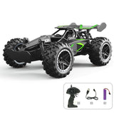 Voiture télécommandée 2,4G 500 mah 40 mètres s'adapter à de multiples terrain pneus en caoutchouc puissance forte chargement USB