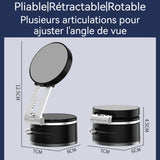 Rotatable car magnetic phone holder 7x6x4,5cm magnetic car phone holder rotation à 360 degrés réglage télescopique forte adsorption
