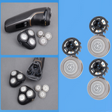 Tete de Rasoir 3pcs Tete de Rasoir pour Philips compatibles avec les rasoirs Series 1000 2000 3000 et 4000 3pcs lame rasoir