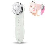 Instrument de levage de visage blanc instrument d'ionophorèse de beauté instrument d'exportation de massage de nettoyage vibrant