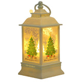 Lanterne de neige du père noël, pendentif d'arbre de noël, ornements de fenêtre, fournitures de décoration de noël