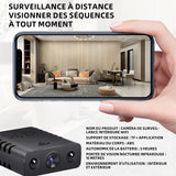 Caméra surveillance WiFi intérieure vidéo HD 1080p camera WiFi 2.4 Ghz vision nocturne interieur caméra de surveillance sans fil