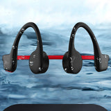 Casque Bluetooth  Conduction osseuse   Résistant à l'eau et à la sueur   Fuites sonores insensibles   Mémoire interne de 16G
