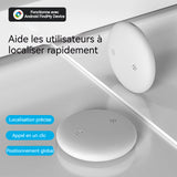 Traceur gps 32mm batterie 210mAh IP66 imperméable disponible pour valises/portefeuilles/clés GPS Utiliser uniquement android OS