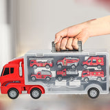 Camion cargo jouet Stockable pour enfants  Grandes Alliage  Modèle de véhicule d'ingénierie de simulation  Jouets pour garçons