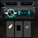 Bluetooth radio voiture bluetooth lecteur MP3 lecteur de voiture 12V double USB sept couleurs de lumière pour la voiture