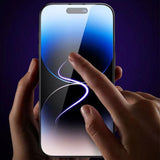 Film trempé  iPhone 14 pro max Vue haute définition Résistant aux rayures et à l'abrasion  Forte résistance aux empreintes digitales
